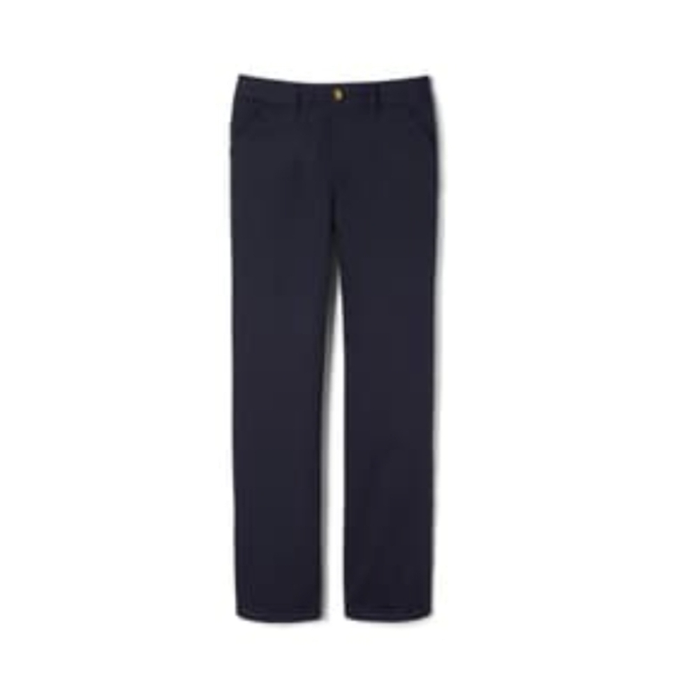 French Toast Girls Straight Leg Stretch Pull-on Pant Navy Size 5 Nwt